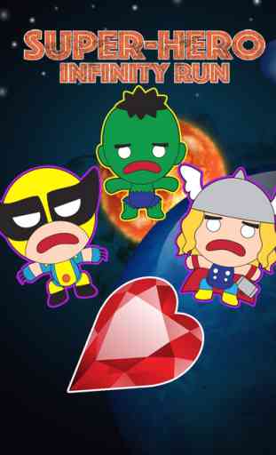 Super-Hero Infinity Run - for Captain-America and Iron-Man Adventure Edition 1