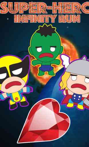 Super-Hero Infinity Run - for Captain-America and Iron-Man Adventure Edition 4
