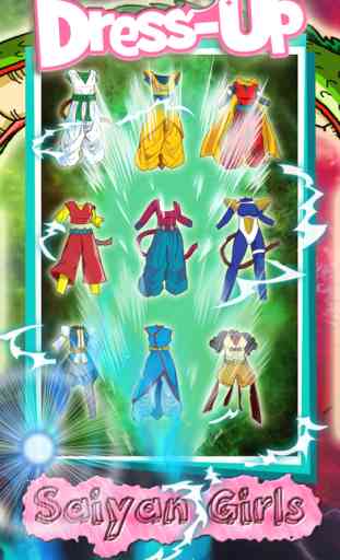 Super Saiyan Girls Dress-Up : game battle adventure dokkan dragon ball goku edition 1