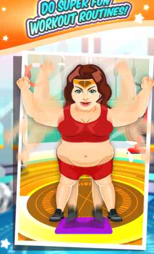 Superhero Fat to Fit Gym 2 - cool sport running & jumping games! 1