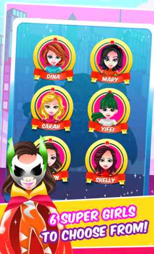 Superhero Princess Hair Salon - fun nail makeover & make-up spa girl games for kids! 3