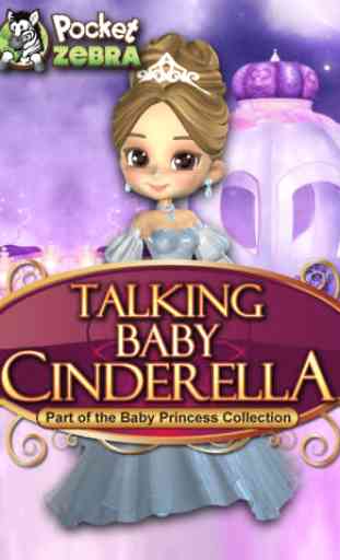 Talking Cinderella Adventure Free - Amazing Fun Kindergarten App for iPhone & iPod Touch 1