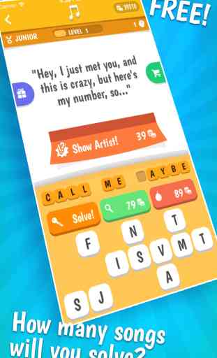 Song Quiz – The Free Lyric Guessing Game 1