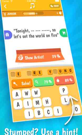 Song Quiz – The Free Lyric Guessing Game 3