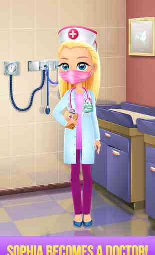 Sophia Grows Up - Makeup, Makeover, Dressup Story 4
