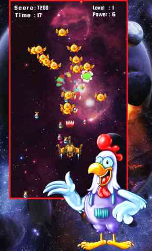 Space Attack: Chicken Shooter 2