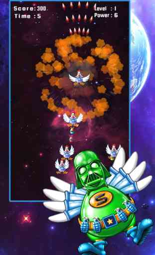 Space Attack: Chicken Shooter 3