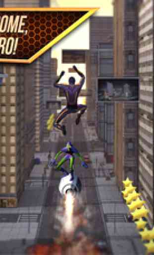 Spider Flight 3D - Superhero City 2