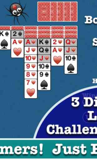 Spider Solitaire Free Classic Strategy Card Game! 4