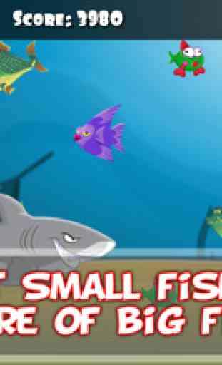 Splashy Hungry Piranha Shark Fish World Evolution 1