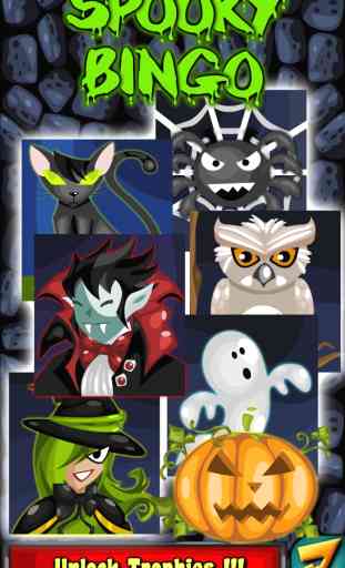 Spooky Bingo - Halloween 4