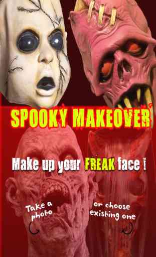 Spooky Makeover for Halloween season from photo booth Free 1