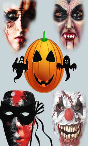 Spooky Makeover for Halloween season from photo booth Free 2