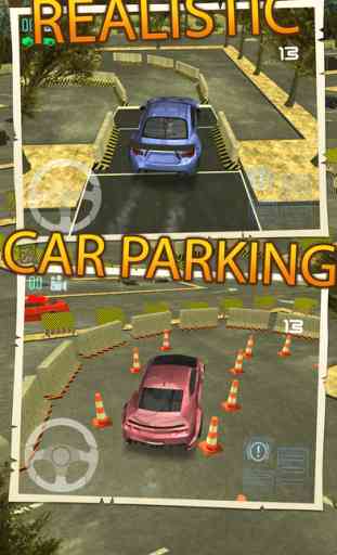 Sports Car Parking School Driving Simulator Free 1