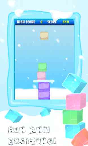 Stack The Frozen Ice Cube Blocks 2