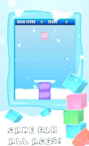 Stack The Frozen Ice Cube Blocks 3