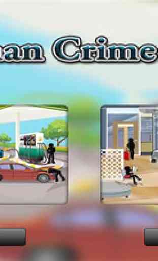 Stickman Crime Death - Gas Station & Hotel Strategy Murder Game 1