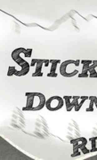 Stickman Down Hill Rider - awesome fast virtual racer 1