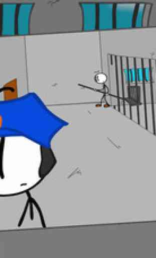 Stickman Prison Escape - Jail Breakout Adventure Strategy Game 4