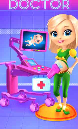 Summer Baby Story-  Pregnant Mommy Spa & Cute Baby Girl Salon 3