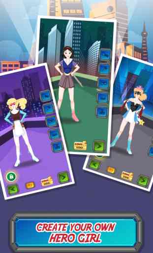 Super Hero Girl Beauty DressUp : Frenzy Games Free 3