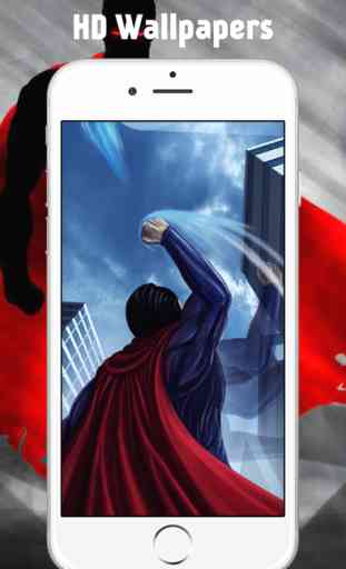 Superhero Comic God Steel Wallpaper for Superman 1