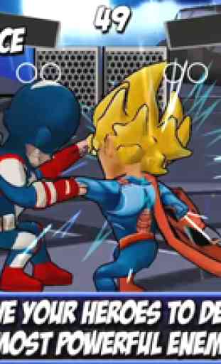Superhero free fighting games avengers battle 2