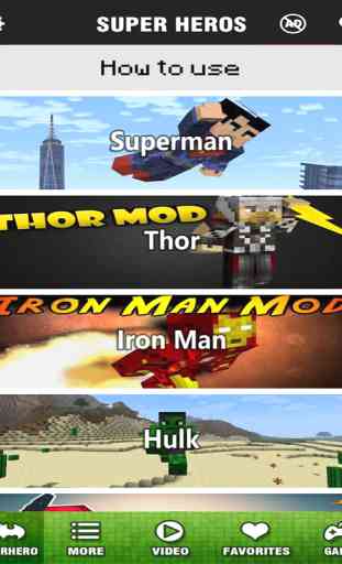 SuperHero Mods Pro - Game Tools for MineCraft PC Edition 4