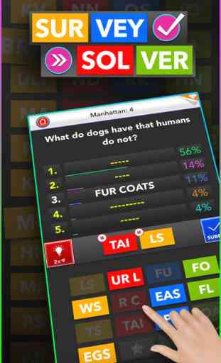 Survey Solver ~ a word feud style family tv guessing game 1