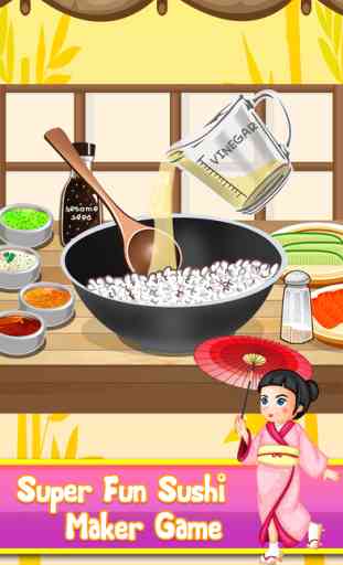 Sushi Food Maker Cooking Kid Game (Girls & Boys) 1