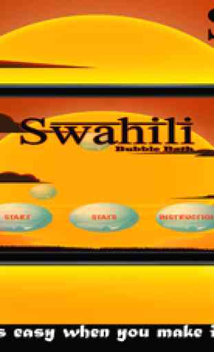 Swahili Bubble Bath: Language Game (Free Version) 3