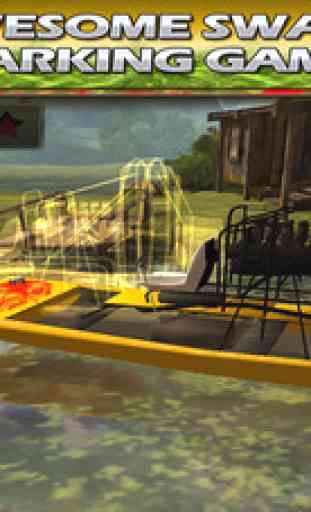 Swamp Boat 3D River Sports Fast Parking Race Game 2