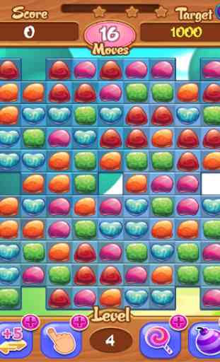 Sweet Candy Fruit Jelly Blast : Match 3 Free Game 4