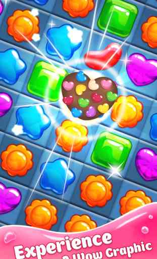 Sweet Crush Pop Legend - Candy Match 3 Game Free 1