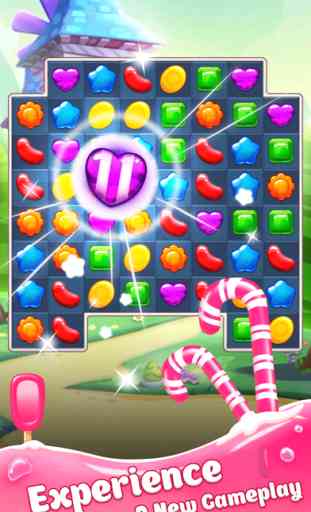 Sweet Crush Pop Legend - Candy Match 3 Game Free 3