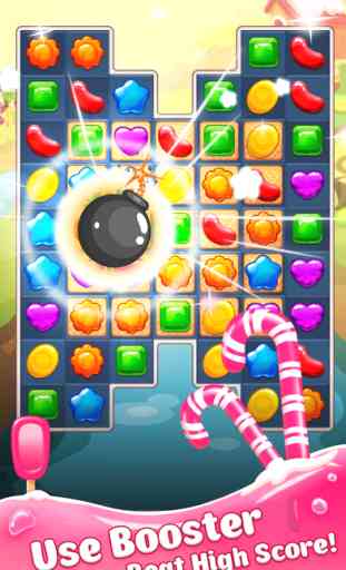 Sweet Crush Pop Legend - Candy Match 3 Game Free 4