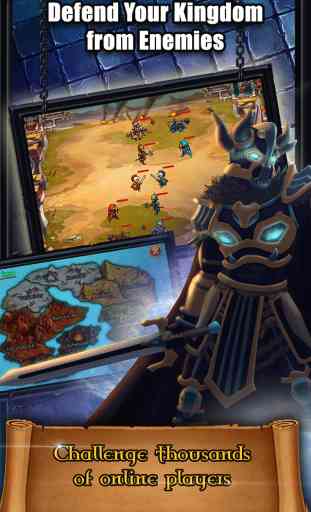 Thrones of War RPG – Age of Fire & Iron - Build an Arcane Kingdom of Heroes & Summoners - MMO Games 3