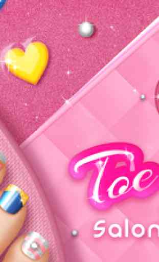 Toe Nail Salon Game for Fashion Girls: Foot Nail Makeover and Pedicure Designs 1
