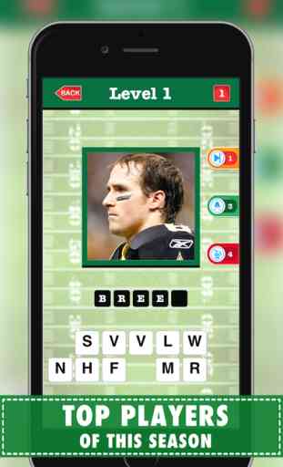 Top American Football Quiz – Free Player Sport Word Puzzle Trivia Game ( NFL edition ) 1