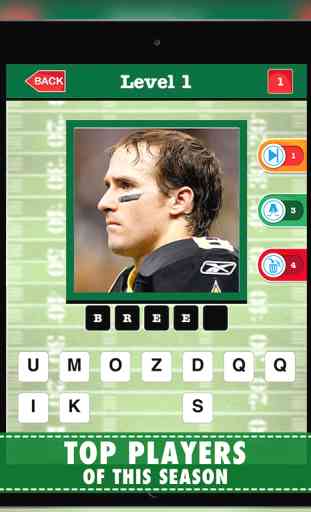 Top American Football Quiz – Free Player Sport Word Puzzle Trivia Game ( NFL edition ) 4