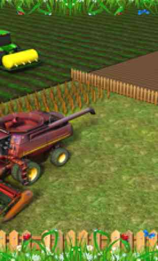 Tractor: Farm Driver - Free 3D Farming Simulator Game Animal & Hay Transporter Farmer Tractor 2