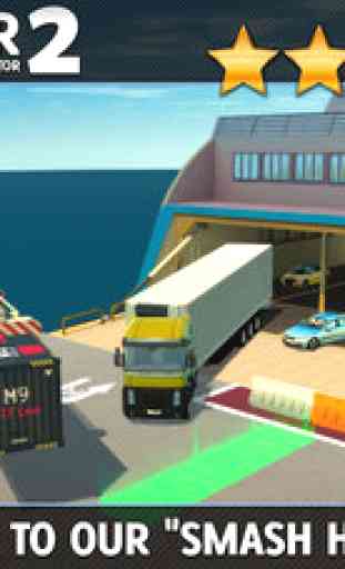 Trucker Parking Simulator 2 a Real Monster Truck & Lorry Driving Test 1