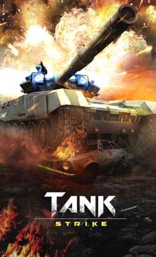 Tank Strike - online shooting battle action game 1