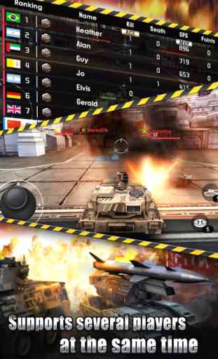 Tank Strike - online shooting battle action game 2