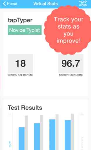 TapTyping - typing trainer 4