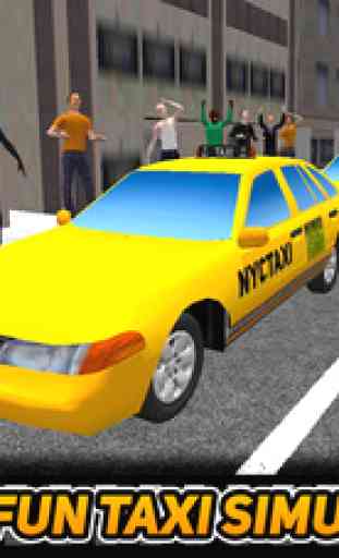 Taxi Driver Duty City 3D Game Cab 2014 Free 2