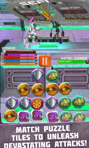 Teenage Mutant Ninja Turtles: Battle Match Game 3