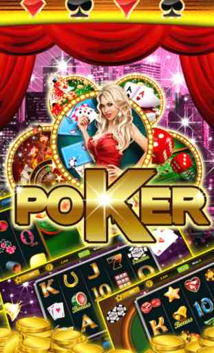 Texas Poker Slots Casino Play Fortune Slot Machine 1