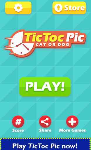 TicToc Pic: Cat or Dog Edition - Reaction Test Game 4
