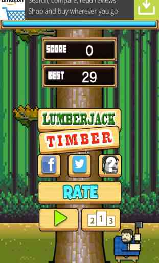 TIMBER the LumberJack Tree Chopping Man 1
